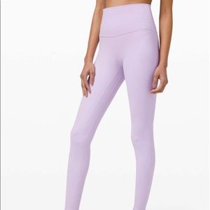 Lululemon Align High Rise Pant 28” Lavender Dew Leggings